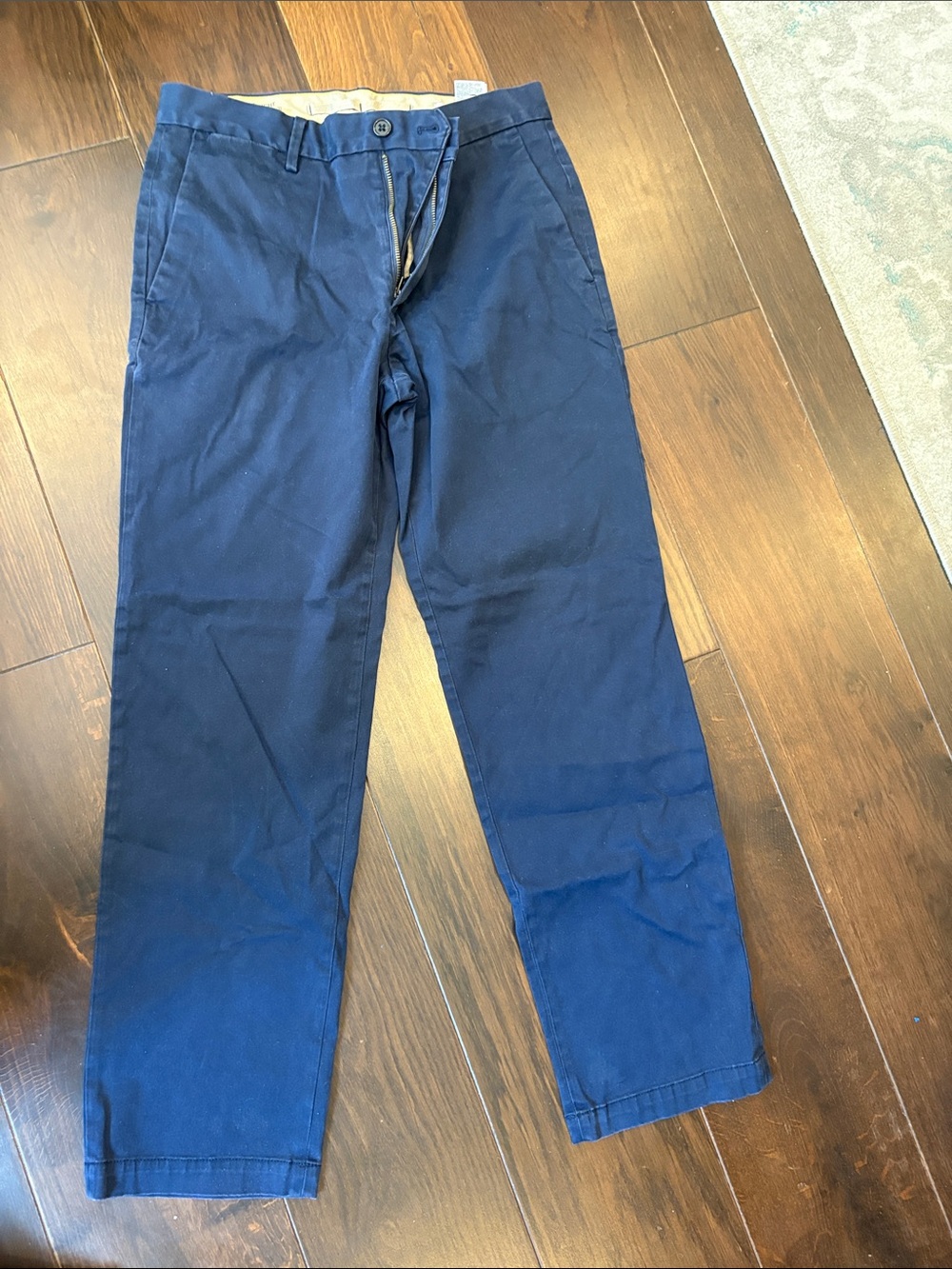 Banana Republic Navy Blue Men's Chinos